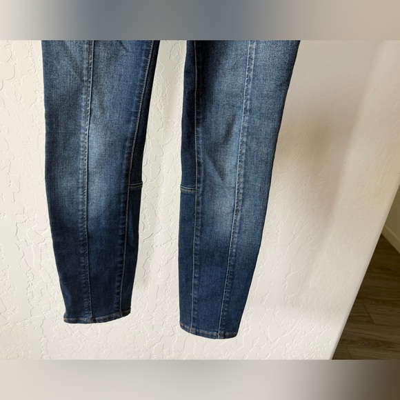 Pilcro and the letterpress|Anthro high rise denim leggings,medium wash jeans••28 - Picture 7 of 16